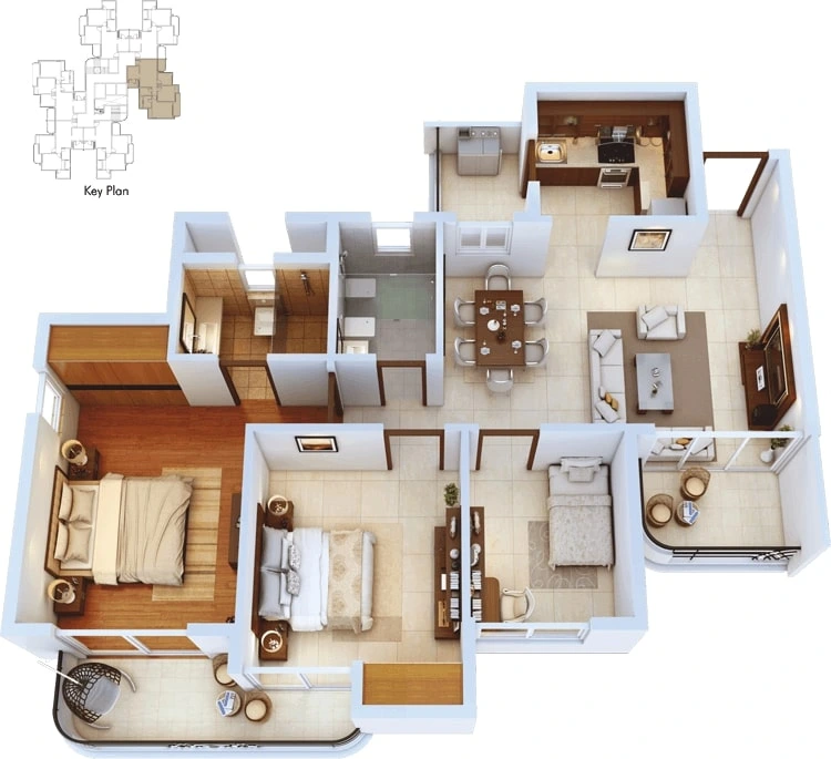 2bhk-study-iv