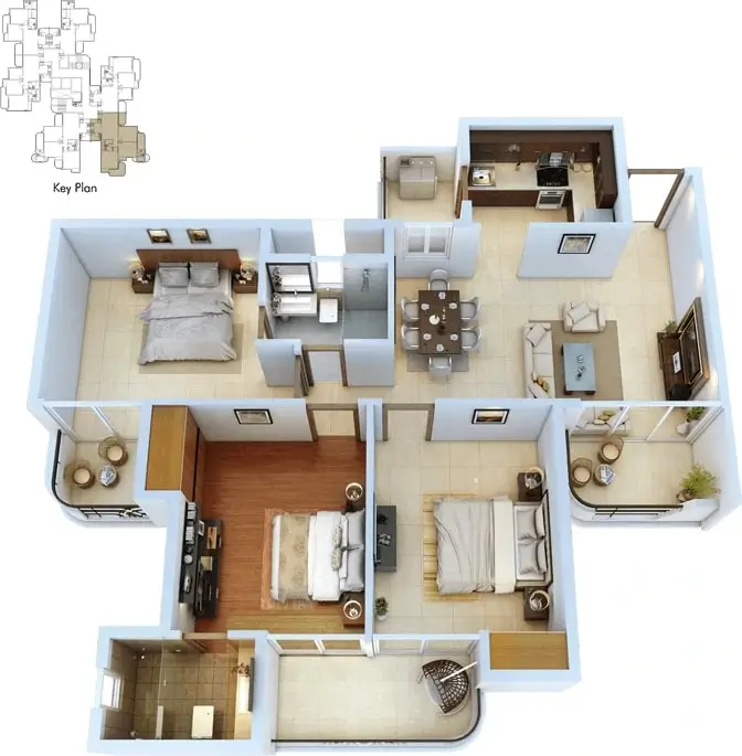 3bhk-2toilets-iv